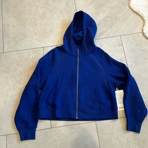 Lululemon Scuba oversized full zip. Size M/L. Color Larkspur.